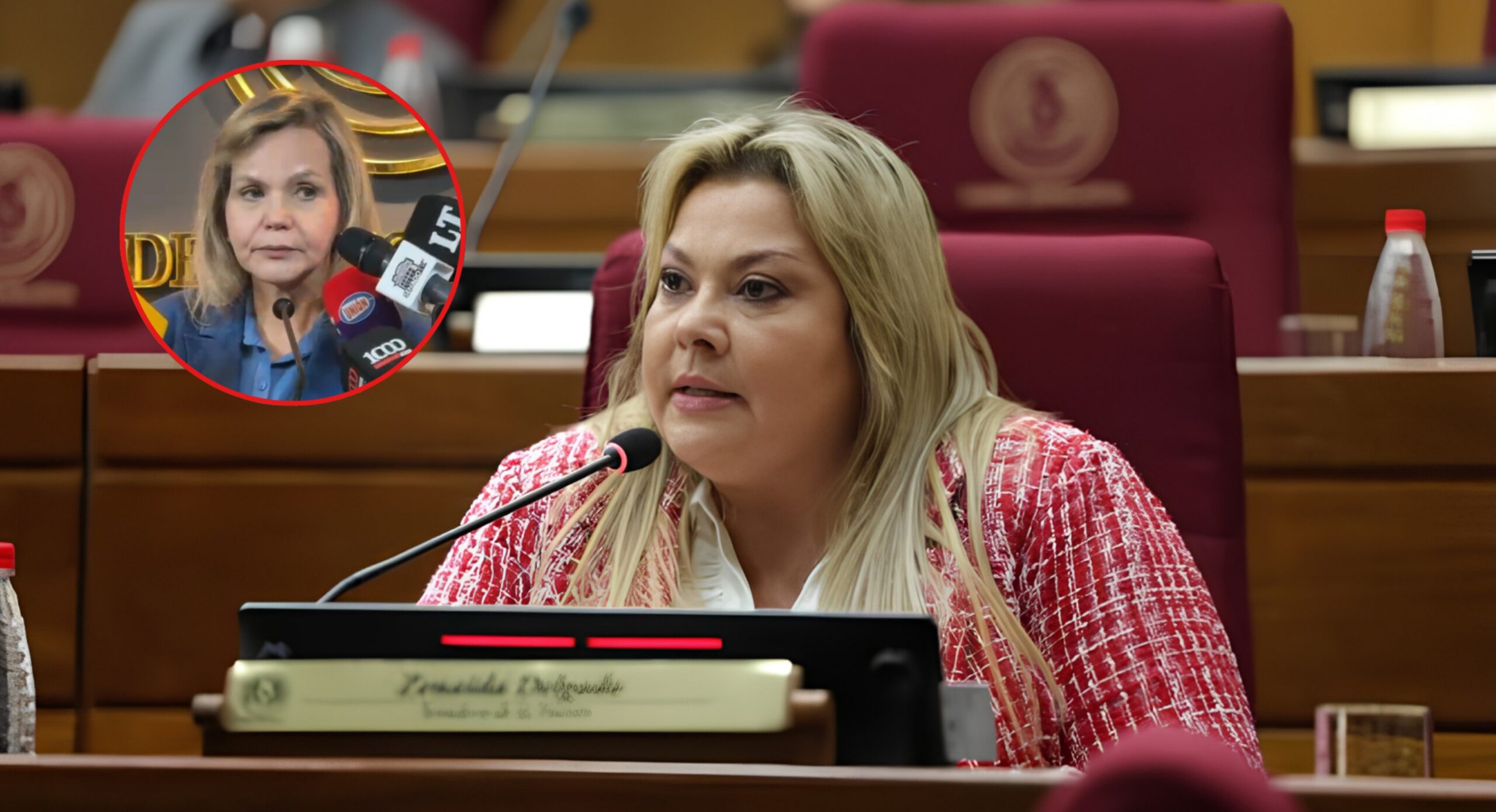 Impulsarán la pérdida de investidura de la senadora Zenaida Delgado